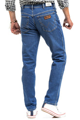 WRANGLER TEXAS SLIM MĘSKIE SPODNIE JEANSOWE BANGING W12SHN58Q 112142830